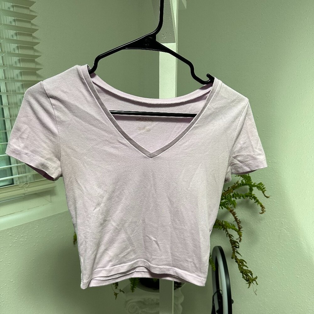 Wild Fable Pink Crop Top